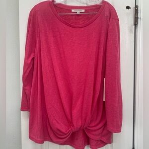NEW Pink Lynn Ryan Top Shirt 2X